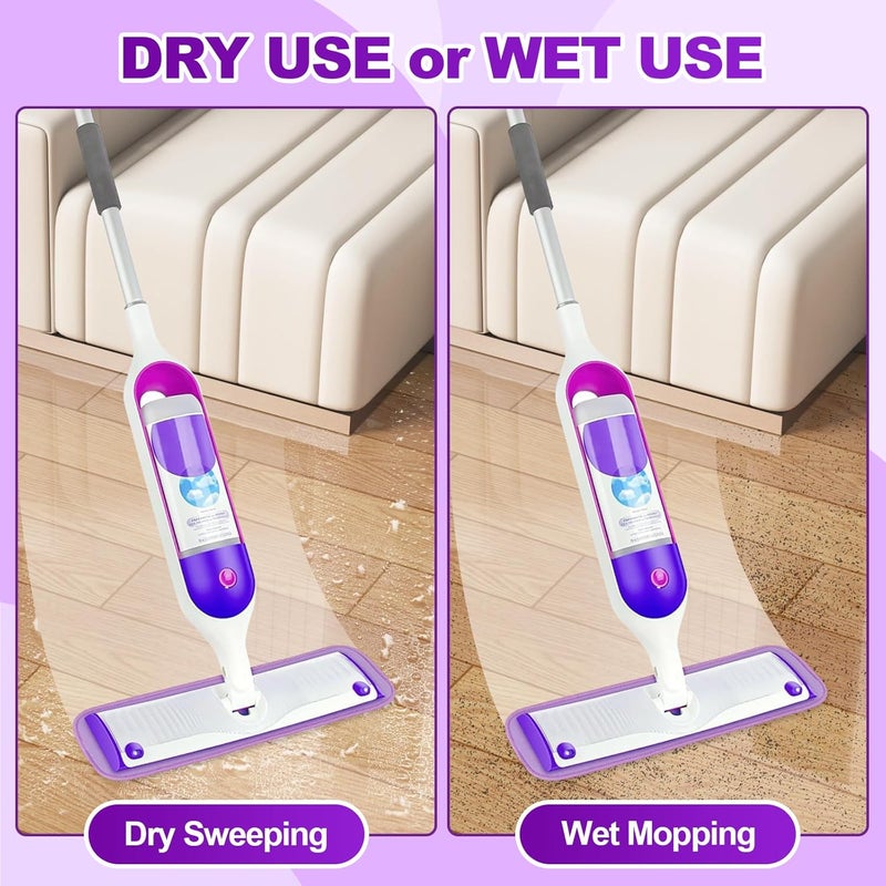 Orighty Reusable Mop Pads for Swiffer PowerMop, 10 Pack Power Mop Pads Refills for 13 ''-15 '' Spray Mop, Microfiber Mop Pads Refills for Multi-Surface Floor, Machine Washable - Image 3